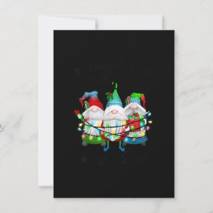 Invitation Everything Is Fine Lunch Lady Merry Christmas Xmas