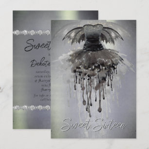 Invitation Evil Fairy Gown   Rocher noir gothique