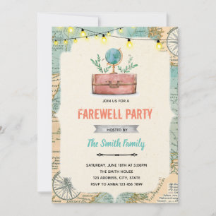 Invitation Éviter l'invitation de thème de fête