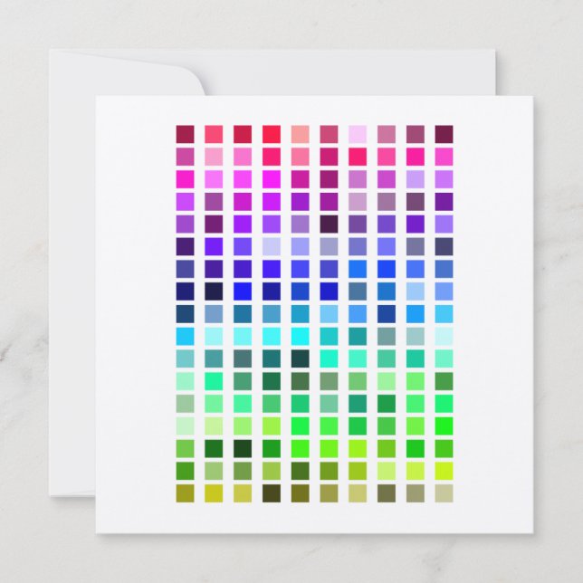 Invitation Exemple de couleur Invitation8 (Devant)