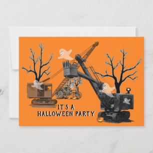 Invitation Exploitant de grue Halloween Northwest Engineering