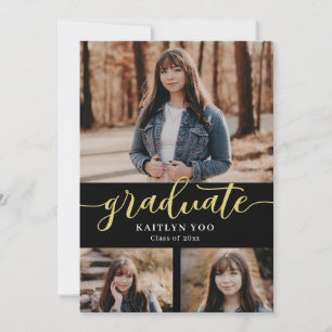 Invitation Exquise Goût Editable Color Graduati Invitati