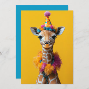 Invitation Extravaganza Giraffe
