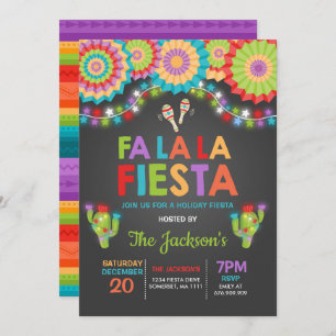Invitation Fa La Fiesta