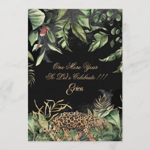 Invitation Fabuleux et 50e anniversaire du léopard de la jung