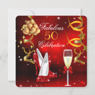 Invitation Fabulosus 50 Chaussures à Talons Hauts Champagne P