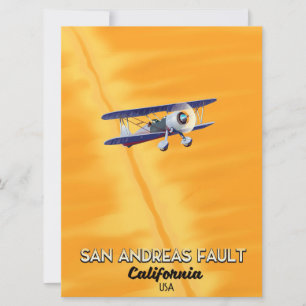 Invitation faille de San Andreas Californie USA Affiche de vo