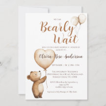 Faire à peine attendre l'invitation à une baby sho
