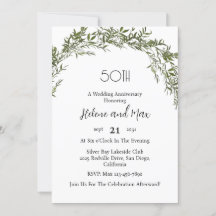 Faire classique de verdure Mariage Anniversaire 