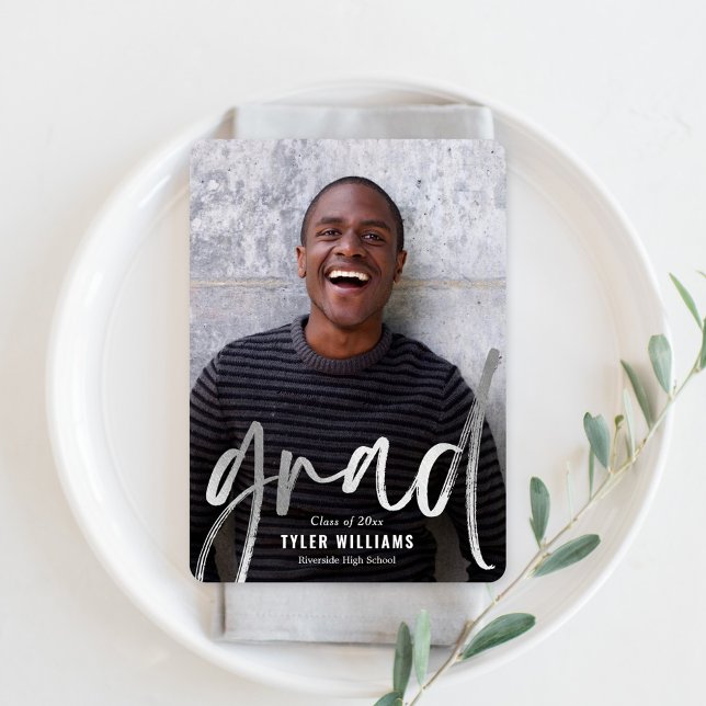 Invitation Faire-part de graduation brillante (Créateur téléchargé)