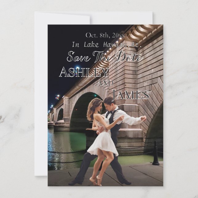 Invitation Faire-part de Londres Pont de Londres S (Devant)