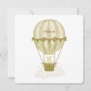 Invitation Faire part de naissance Adam