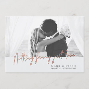 Invitation Faire Simple Annonce de Fuite Amoureuse