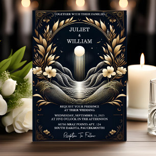 Invitation Faire simple mariage traditionnel Vow Renouvelleme