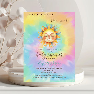 Invitation Faire soleil voici venir la cravate teindre la dou