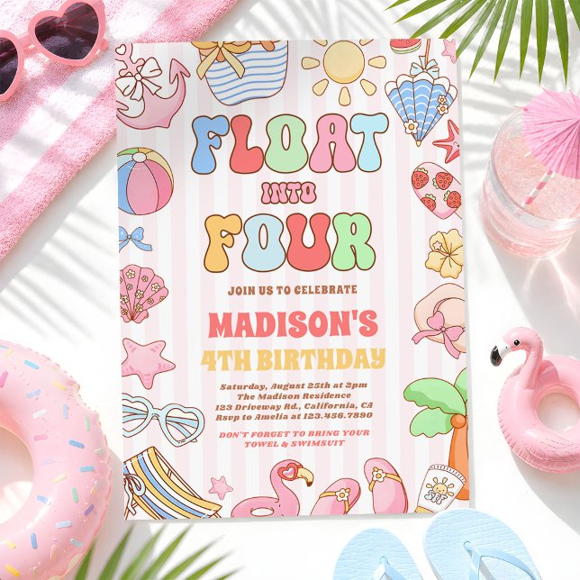 Invitation Faire son entrée dans une fête d'anniversaire trop (Créateur téléchargé)