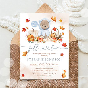 Invitation Faire tomber dans l'amour Ours en peluche Invitati