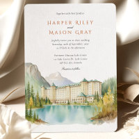 Fairmont Chateau Lake Louise Mariage du Canada