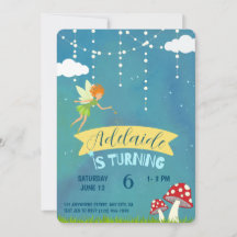 Invitation Fairy Birthday Party