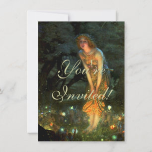 Invitation Fairy Circle Fairies Midsummer Eve