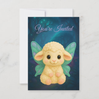 Invitation Fairy Critters™ Fairy Lamb