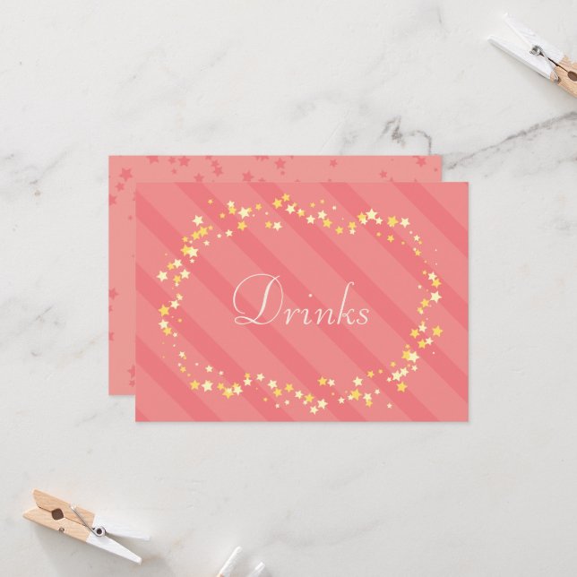 Invitation Fairy Princess Anniversaire du Décor de fête Panne (Devant/Arrière en situation)