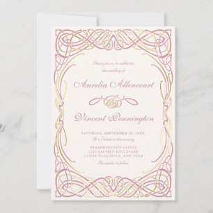 Invitation Fairy Tale Imaginaire Storybook Mariage