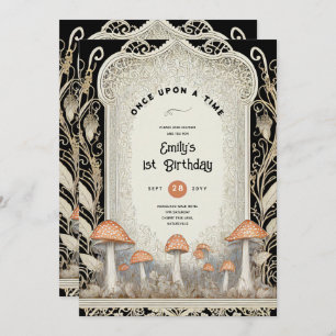 INVITATION FAIRYCORE FAIRYTALE BABYSHOWER 1ER ANNIVERSAIRE TO