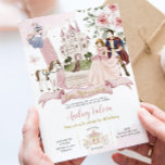 Invitation Fairytale Book Once Upon a Time Princess Birthday<br><div class="desc">Personnalisez facilement et rapidement cette invitation fantaisiste d'anniversaire de conte de fées. Cliquez simplement sur le bouton customiser pour modifier le texte, modifier les styles de police et les couleurs de police. Doté d'un livre ouvert de conte de fées, d'un château rose qui s'en dégage, d'une jolie princesse en robe...</div>