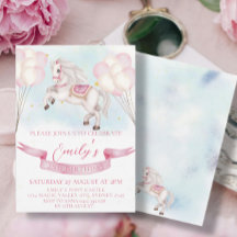 Fairytale Pony Stars Pinky Balloons Anniversaire