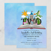 Fairytale Pop Up Book Kids Second Birday