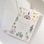 Invitation Fairytale Princess Dragon Girl Anniversaire<br><div class="desc">Cette invitation d'anniversaire avec Princesse et Dragon Fairytale est la plus douce invitation d'anniversaire jamais. Vous pouvez customiser vos invitations en choisissant parmi tant de types de papier,  de formes et de textes différents de votre choix pour le rendre unique et spécial.</div>