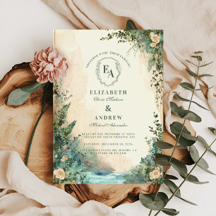 Invitation Fairytale Woodland Outdoor Boho Mariage