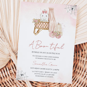 Invitation Faisceau de Joie Boo-tiful Baby Shower