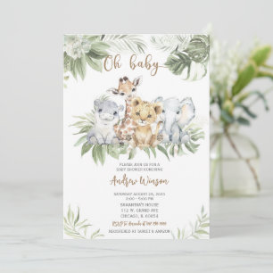Invitation Faisceau d'invitation pour garçon à la Baby Shower
