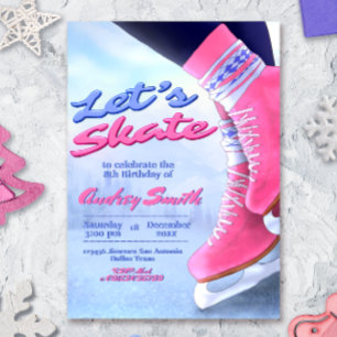 Invitation Faisons du Skate - Skate on Over - Winter Skate Pa