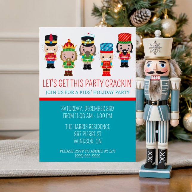 Invitation Faisons la Fête avec le Casse-Noisette ! (Créateur téléchargé)