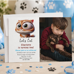Invitation Faisons la fête ! Photo de la 2e fête d'anniversai