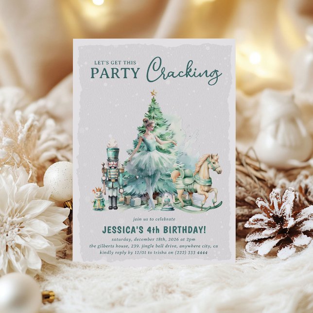 Invitation Faisons la Fête pour Noël Anniversaire Enfants (Créateur téléchargé)