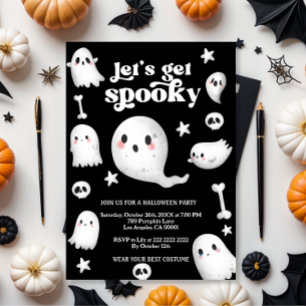 Invitation Faisons peur, soirée Halloween