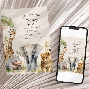 Invitation Faisons sauter   Fête d'anniversaire pour les enfa