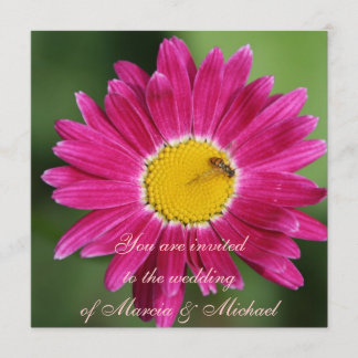 Invitation Faisy peint en rose