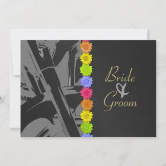 Invitation faite sur commande de moto pour Amy