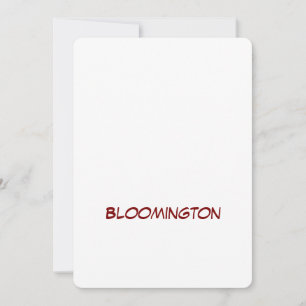 Invitation Faites de votre marque 5" x 7" arrondi