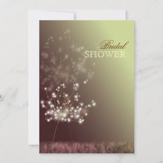 Invitation Faites une Fête des mariées de Dandelion