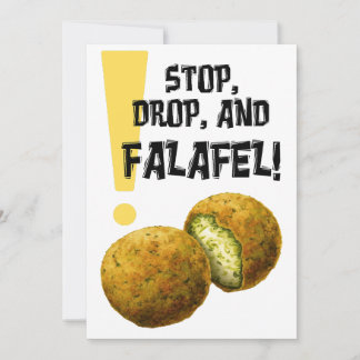 Invitation Falafel est tout le temps ! droit du français - ma