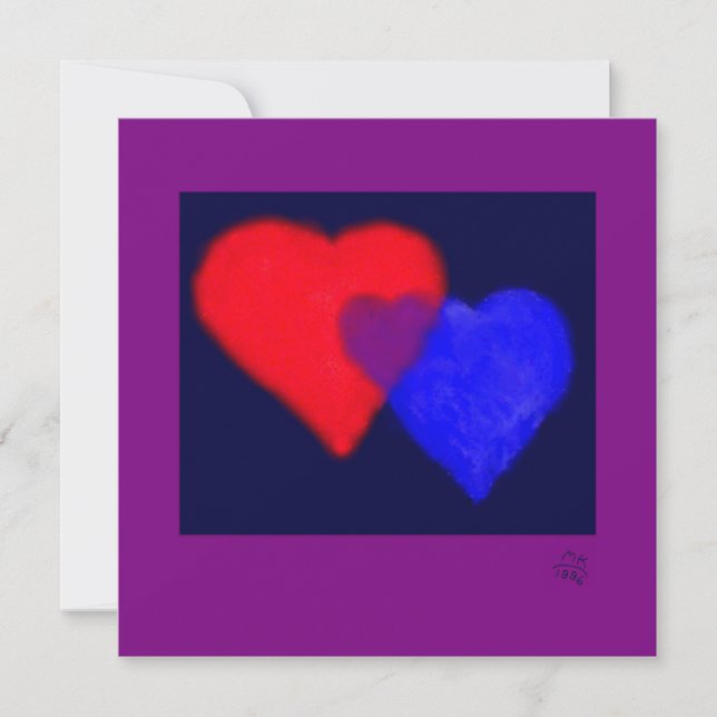 Invitation "Famille" Père, mère et enfant par Miriam Kilmer (Devant)