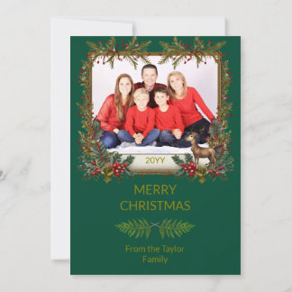 Invitation Family Christmas Card