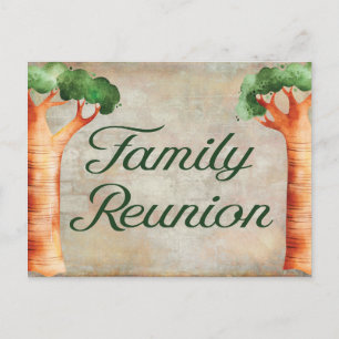Invitation Family Reunion Family Tree