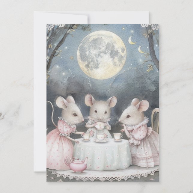 Invitation Fantasie de la Forêt Sprinkle | Amis de la Forêt (Devant)